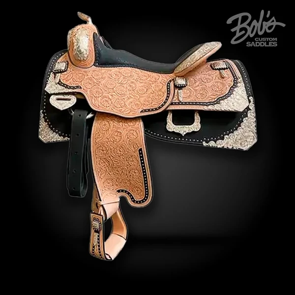 Silver Show Saddle